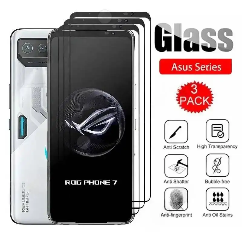 3 Pcs 9HD Full Protective Glass For Asus ROG Phone 6 Pro Zenfone 10 9 8 7 Screen Protector
3 Pcs 9HD Full Protective Glass For Asus ROG Phone 6 Pro Zenfone 10 9 8 7 Screen Protector