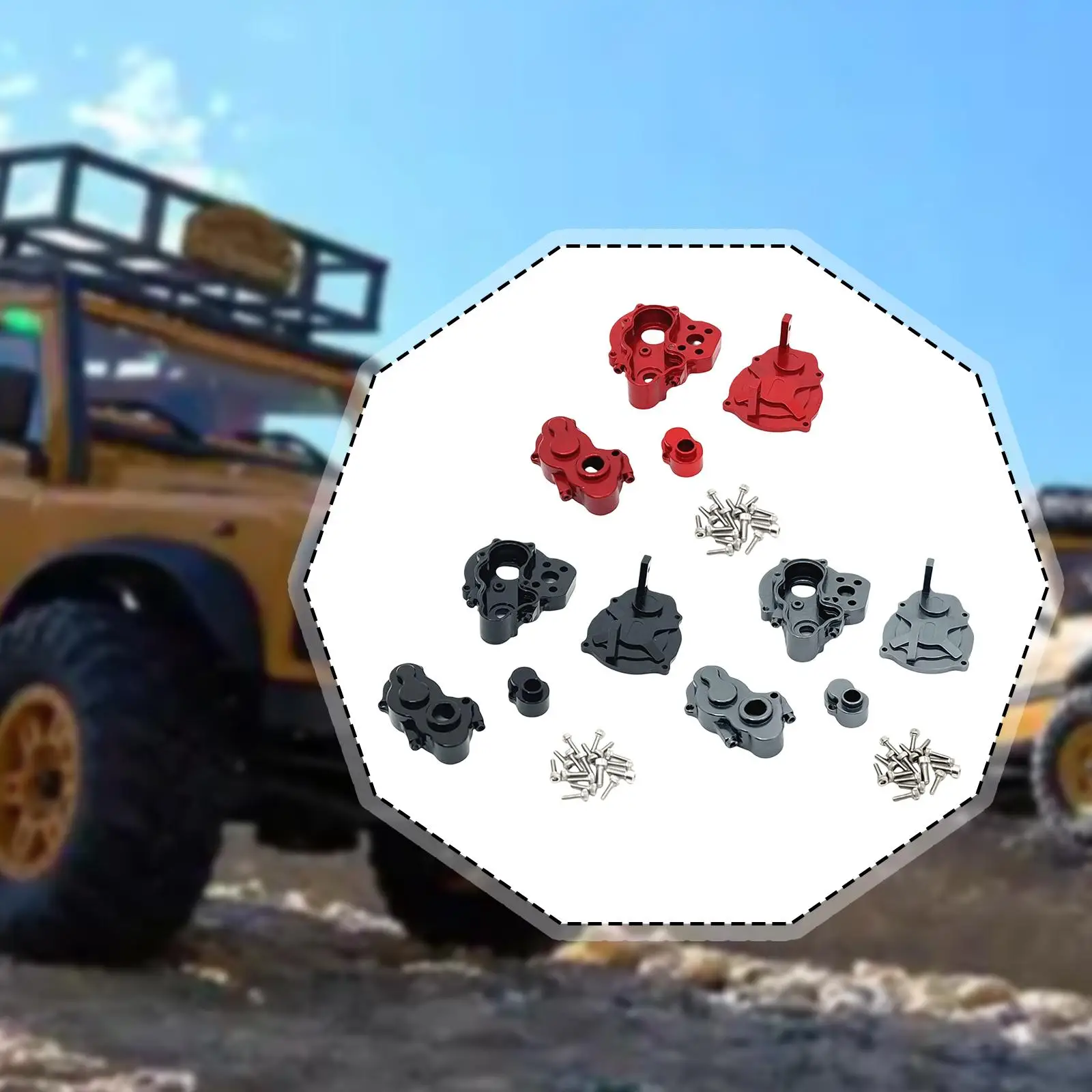 Center Gear Box Housing Bulkhead Parts 1:24 Replace High Performance Convenient Wear Resistant for RC Hobby Car Accessories
Center Gear Box Housing Bulkhead Parts 1:24 Replace High Performance Convenient Wear Resistant for RC Hobby Car Accessories