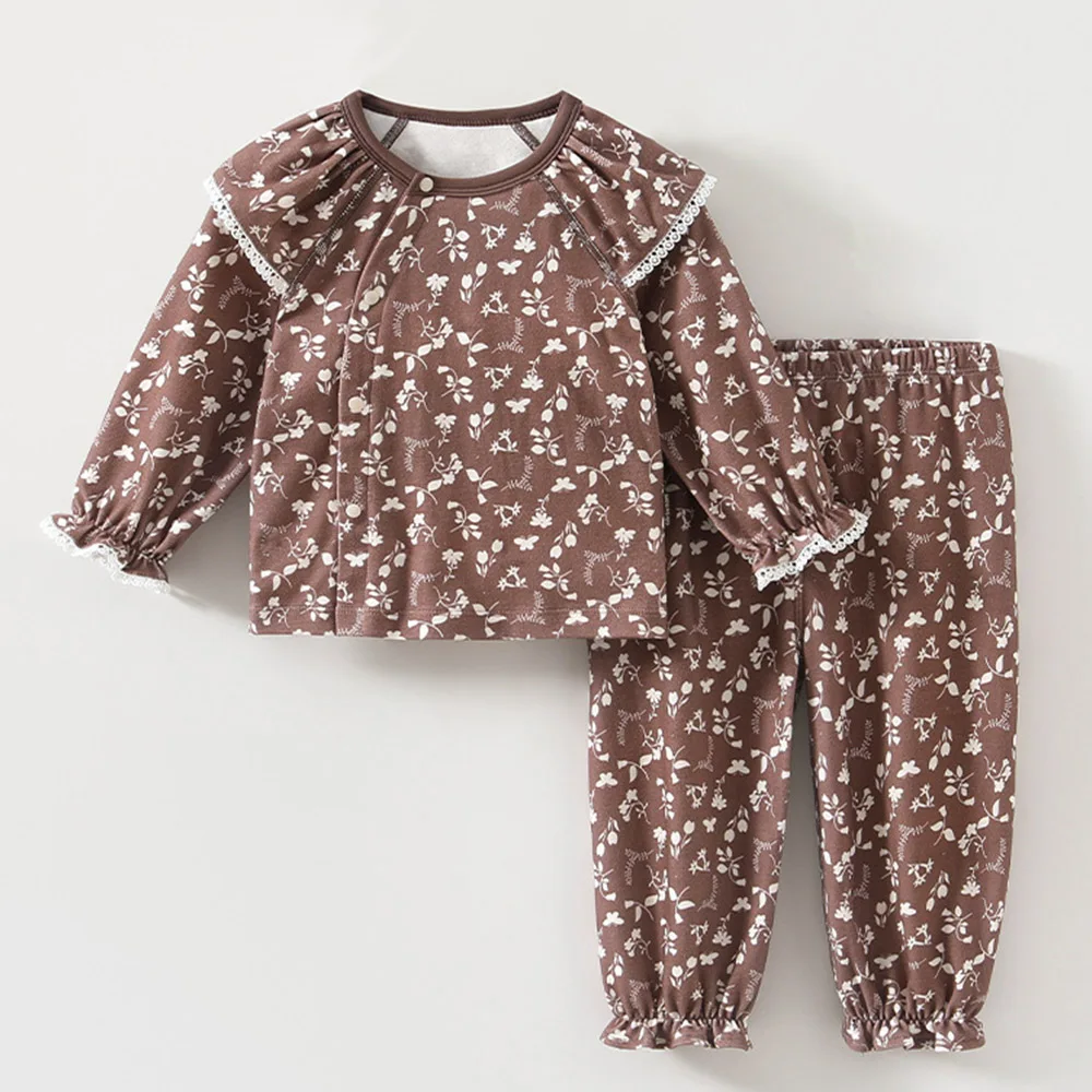 Baby Clothes Set Combed Cotton Floral Long Sleeve Tops Pants Two Pieces Infant Spring Clothes Little Girls Outfits
Baby Clothes Set Combed Cotton Floral Long Sleeve Tops Pants Two Pieces Infant Spring Clothes Little Girls Outfits