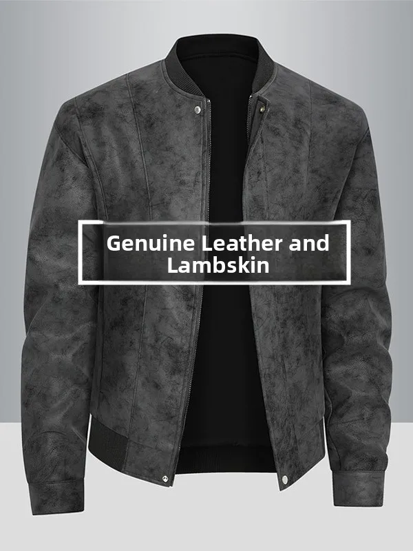 High-End Retro Suede Sheepskin Men's Jacket Autumn Winter Thickened Genuine Leather Casual Workwear Outerwear Coat
High-End Retro Suede Sheepskin Men's Jacket Autumn Winter Thickened Genuine Leather Casual Workwear Outerwear Coat