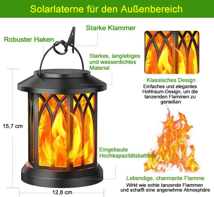 Модернизированный мигающий пламя на солнечной батарее, уличный водонепроницаемый светильник IP65, уличный настенный светильник, садовый пейзажный светильник, украшение сада
Модернизированный мигающий пламя на солнечной батарее, уличный водонепроницаемый светильник IP65, уличный настенный светильник, садовый пейзажный светильник, украшение сада