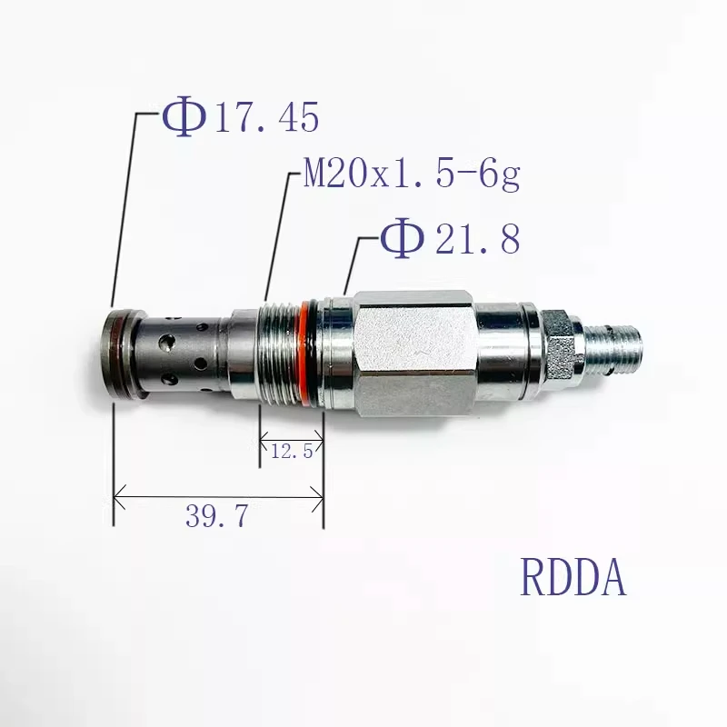 Резьбовой вставный предохранительный клапан прямого действия RDBA/RDDA/RDFA
Резьбовой вставный предохранительный клапан прямого действия RDBA/RDDA/RDFA