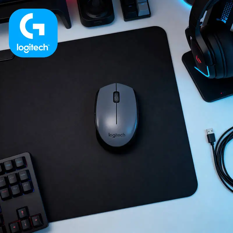 Scratch-Resistant Logitech M170 Wireless Optical Mouse 2.4GHz 10m Range 1000DPI for PC Mac Laptop Linux Use
Scratch-Resistant Logitech M170 Wireless Optical Mouse 2.4GHz 10m Range 1000DPI for PC Mac Laptop Linux Use