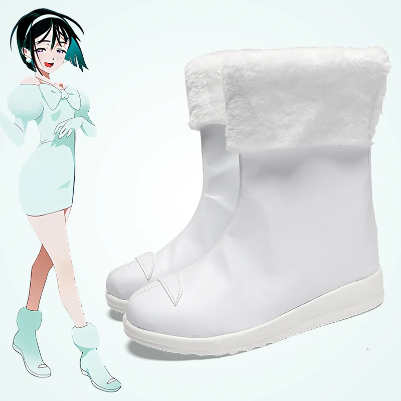 Anime Alien Stage Sua Cosplay Shoes Boots White PU Leather Boot Halloween Carnival Party Props For Women Men Custom Made
Anime Alien Stage Sua Cosplay Shoes Boots White PU Leather Boot Halloween Carnival Party Props For Women Men Custom Made