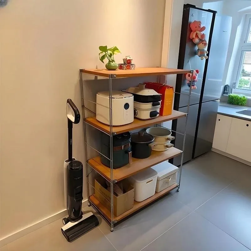 Living Room Balcony Bookshelf Appliance Storage Rack Kitchen Microwave Storage Rack
Living Room Balcony Bookshelf Appliance Storage Rack Kitchen Microwave Storage Rack