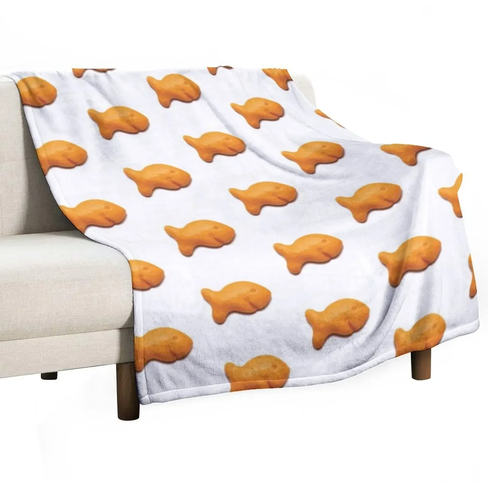 goldfish snack Throw Blanket Stain Resistant Cozy Warm Blanket
goldfish snack Throw Blanket Stain Resistant Cozy Warm Blanket