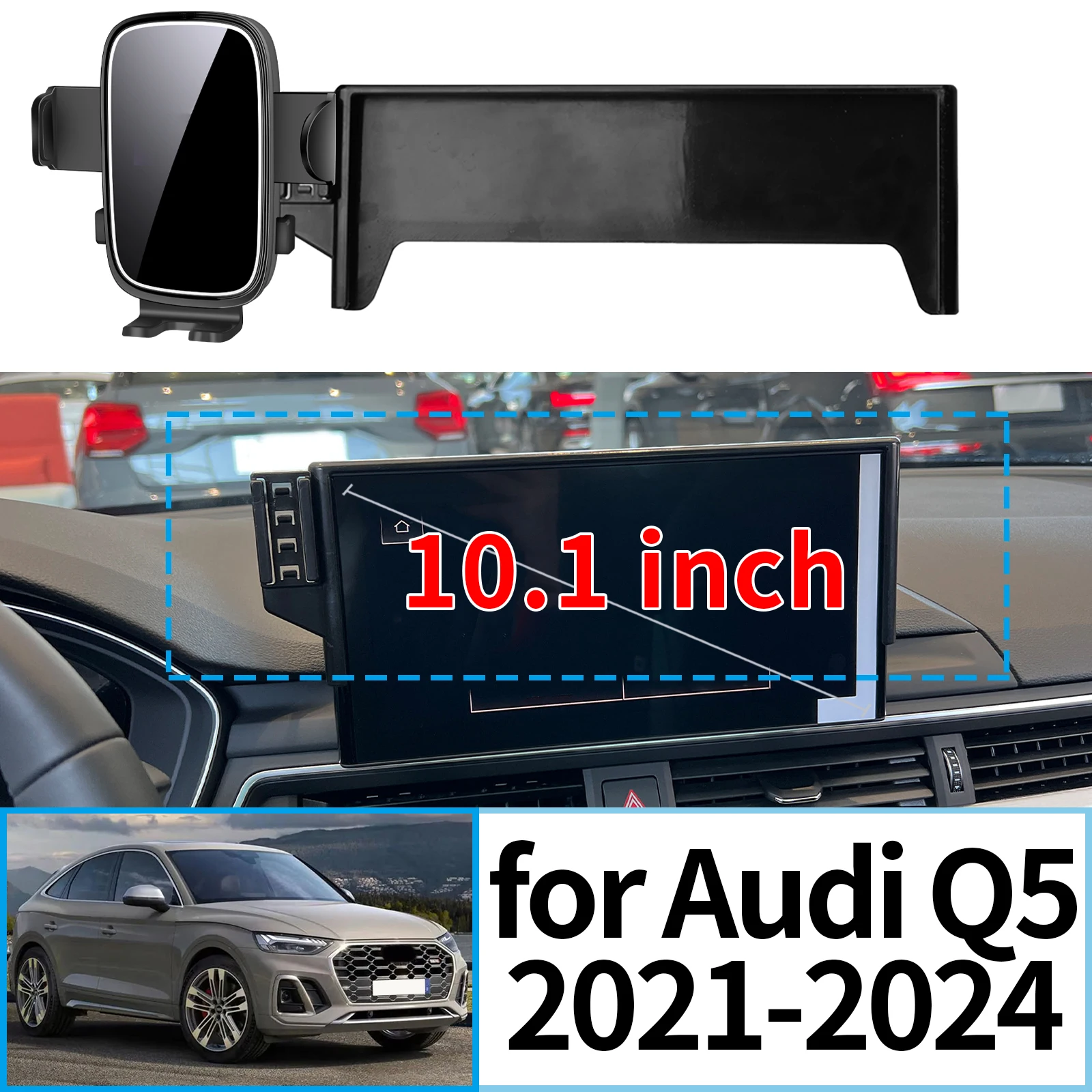 fit for Audi Q5 2021 2022 2023 2024 10.1inch Stable Clip-On Phone Holder Mount Screen Base No Vibration Car accessoires
fit for Audi Q5 2021 2022 2023 2024 10.1inch Stable Clip-On Phone Holder Mount Screen Base No Vibration Car accessoires