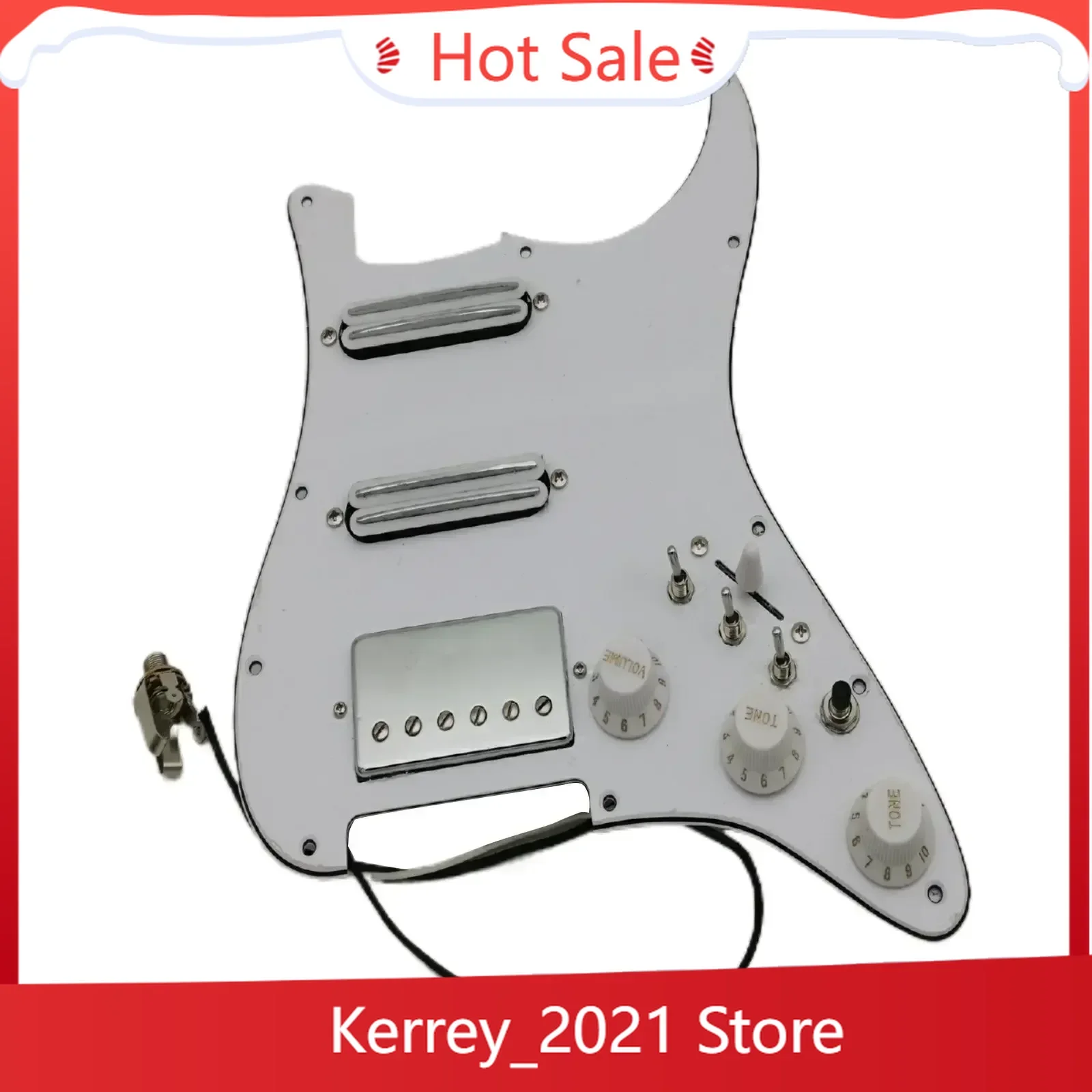 Prewired loaded Pickguard Guitar Pickups Humbucker Pickups Alnico 5 HSS Wiring Harness Push-Pull Single Cut Set For /Guitar
Prewired loaded Pickguard Guitar Pickups Humbucker Pickups Alnico 5 HSS Wiring Harness Push-Pull Single Cut Set For /Guitar