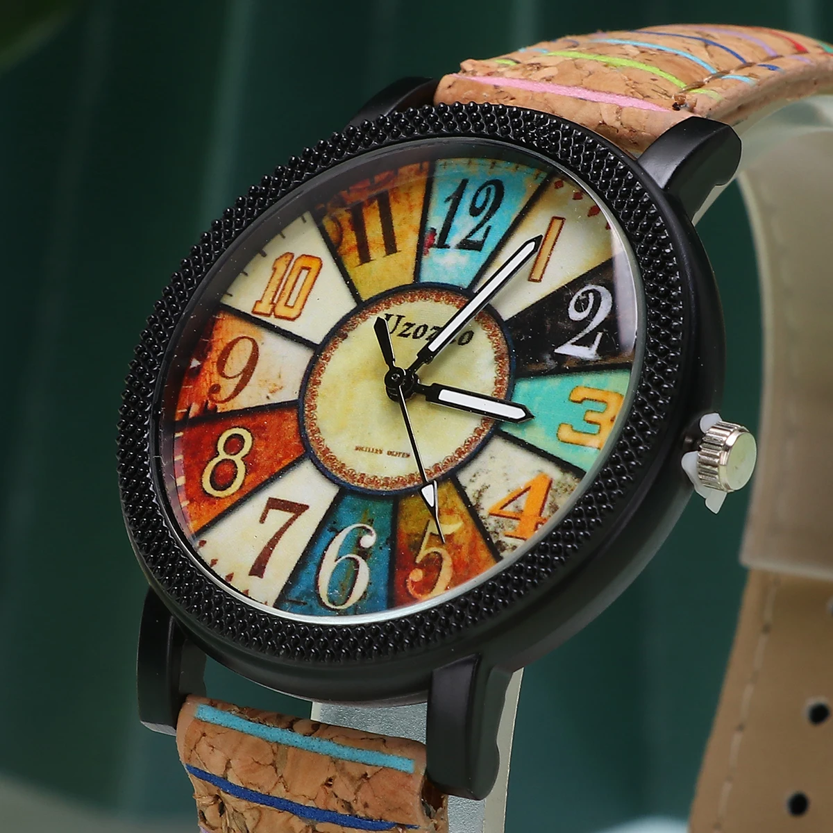 1PC Wood Grain Quartz Watch Male Wrist Watch Stylish PU Watch for Students Man Wearing Style 4
1PC Wood Grain Quartz Watch Male Wrist Watch Stylish PU Watch for Students Man Wearing Style 4
