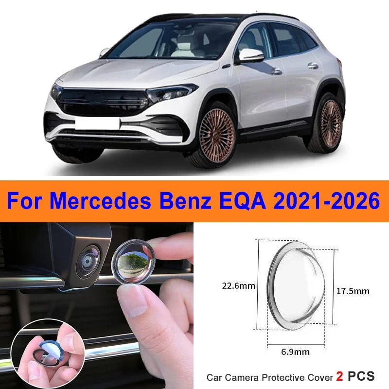 360 Reverse Image Car Camera Cover Anti-Scratch PC Lens Protector Stickers For Mercedes Benz EQA 2021-2026 2Pcs
360 Reverse Image Car Camera Cover Anti-Scratch PC Lens Protector Stickers For Mercedes Benz EQA 2021-2026 2Pcs
