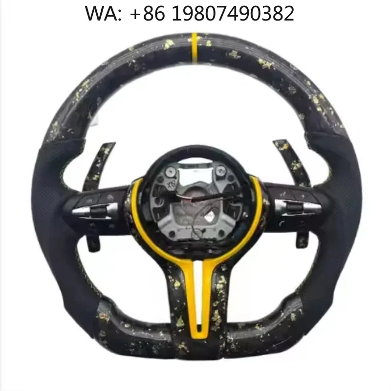 Carbon Fiber Leather Steering Wheel Assembly Old To New Hot Modified Upade Trim Fit 3 5 Series X1 X5 X6 320li M3 M6
Carbon Fiber Leather Steering Wheel Assembly Old To New Hot Modified Upade Trim Fit 3 5 Series X1 X5 X6 320li M3 M6