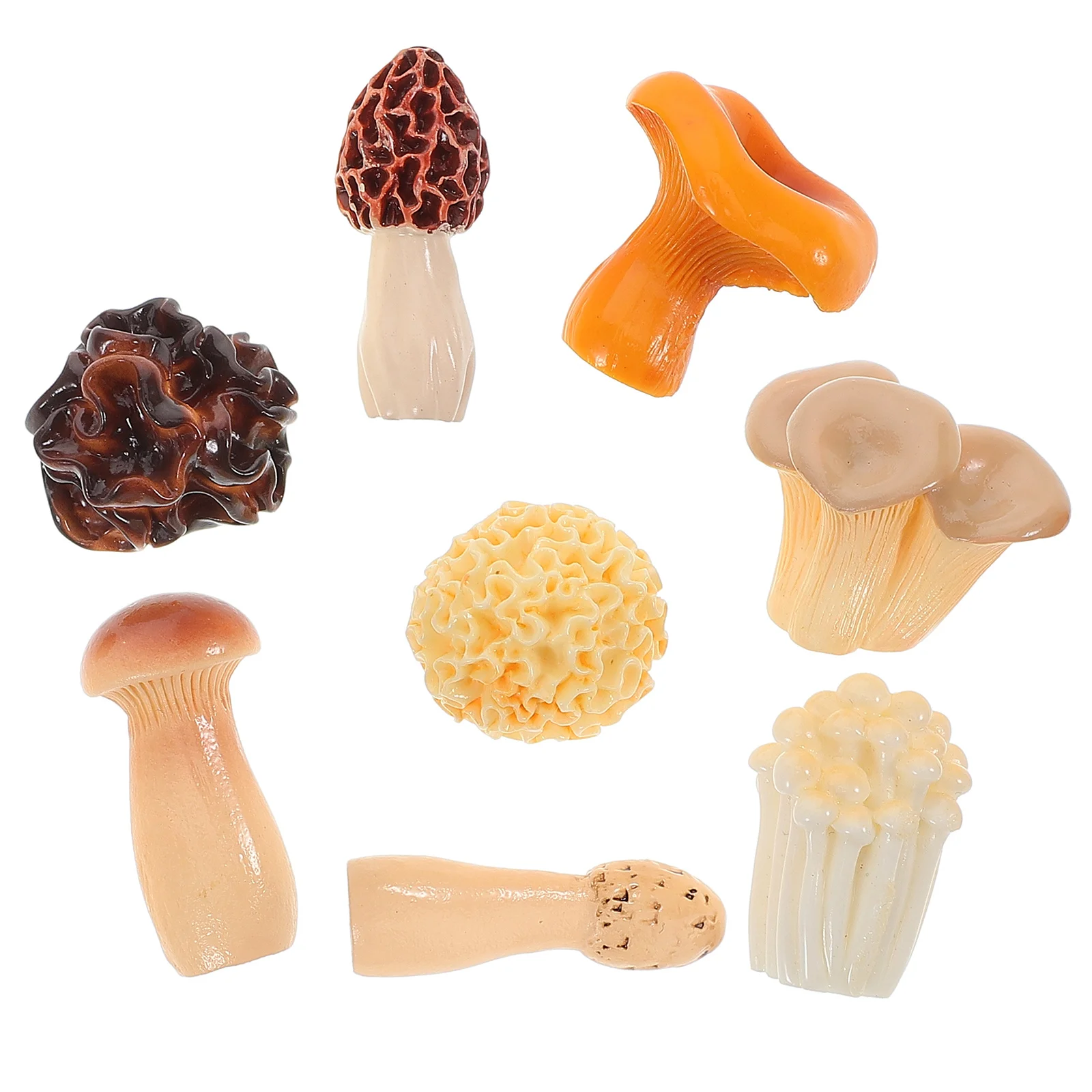 8Pcs Mini Mushrooms Resin Figurines DIY Craft Projects Realistic Appearance Home Decor Vegetable Decor Faux Food Models
8Pcs Mini Mushrooms Resin Figurines DIY Craft Projects Realistic Appearance Home Decor Vegetable Decor Faux Food Models