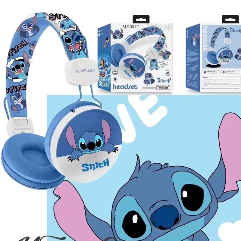 Наушники Disney Stitch, беспроводные Bluetooth-наушники, складные MF601, HIFI стереозвуковые гарнитуры с микрофоном для Человека-паука
Наушники Disney Stitch, беспроводные Bluetooth-наушники, складные MF601, HIFI стереозвуковые гарнитуры с микрофоном для Человека-паука