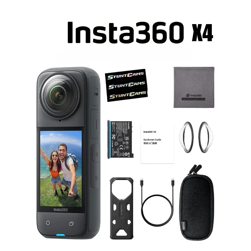 Insta360 X4 Водонепроницаемая экшн-камера 8K 360 4K Широкоугольное видео AI Редактирование Стабилизация для занятий спортом Путешествия на открытом воздухе
Insta360 X4 Водонепроницаемая экшн-камера 8K 360 4K Широкоугольное видео AI Редактирование Стабилизация для занятий спортом Путешествия на открытом воздухе