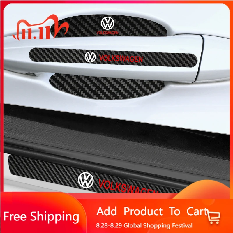 VW для VOLKSWAGEN VW 2026, новая автомобильная наклейка, защитная пленка для дверной ручки с защитной пленкой на порог автомобиля, наклейка для Volkswagen VW GOL
VW для VOLKSWAGEN VW 2026, новая автомобильная наклейка, защитная пленка для дверной ручки с защитной пленкой на порог автомобиля, наклейка для Volkswagen VW GOL