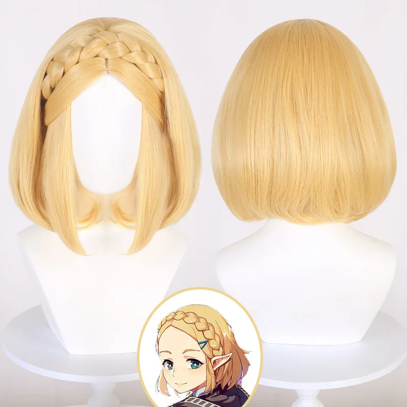 Synthetic Short Blonde Wig Cosplay Costume Party Heat Resistant Fiber Hair Women Natural Looking
Synthetic Short Blonde Wig Cosplay Costume Party Heat Resistant Fiber Hair Women Natural Looking