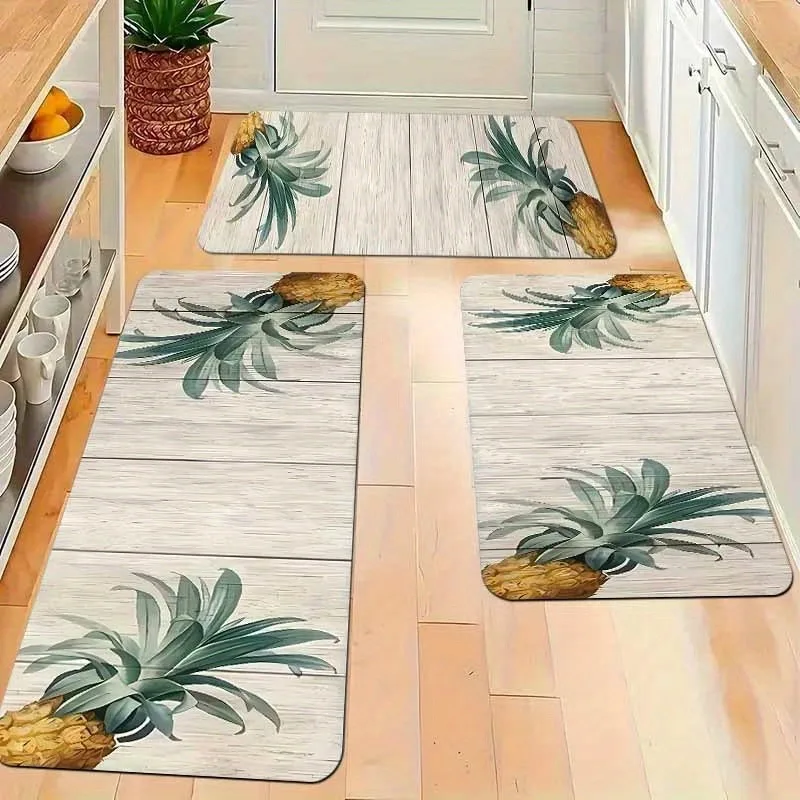 1PC Pineapple pattern Kitchen Rugs Non-Slip Door Mats Pop design Living room Rugs Bath Mat Carpet for Home Sink Laundry Decor
1PC Pineapple pattern Kitchen Rugs Non-Slip Door Mats Pop design Living room Rugs Bath Mat Carpet for Home Sink Laundry Decor