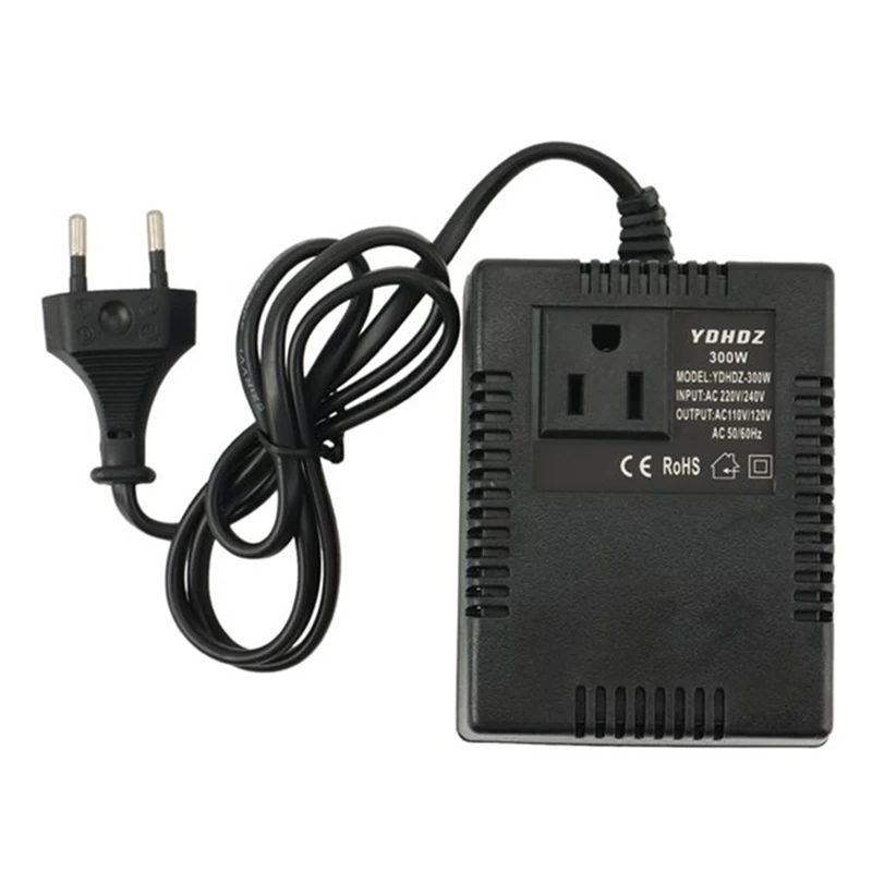 ABMR-Power Transformer Voltage Regulator 220V To 110V Voltage Converter Step-Down Transformer 220 EU Plug Invert 300W
ABMR-Power Transformer Voltage Regulator 220V To 110V Voltage Converter Step-Down Transformer 220 EU Plug Invert 300W