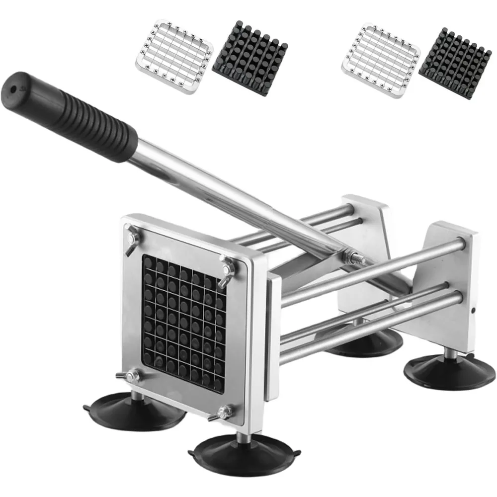 Резак для картофеля фри из нержавеющей стали с двойными лезвиями для картофеля и овощей
Резак для картофеля фри из нержавеющей стали с двойными лезвиями для картофеля и овощей