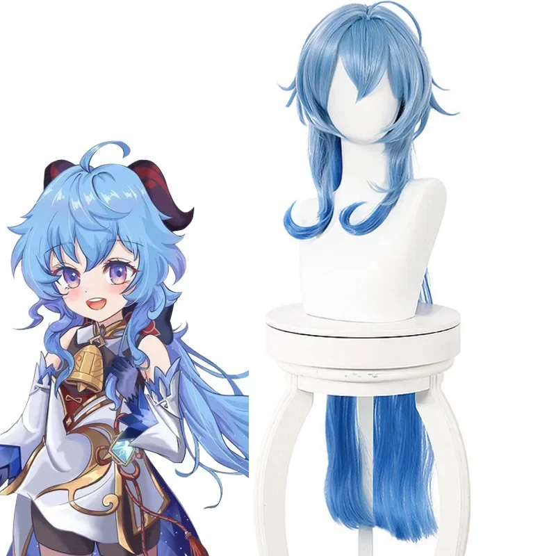 Game Genshin Impact Ganyu Cosplay Blue Gradient Hair 100cm Long Anime Cosplay Wigs Heat Resistant Synthetic Wigs
Game Genshin Impact Ganyu Cosplay Blue Gradient Hair 100cm Long Anime Cosplay Wigs Heat Resistant Synthetic Wigs
