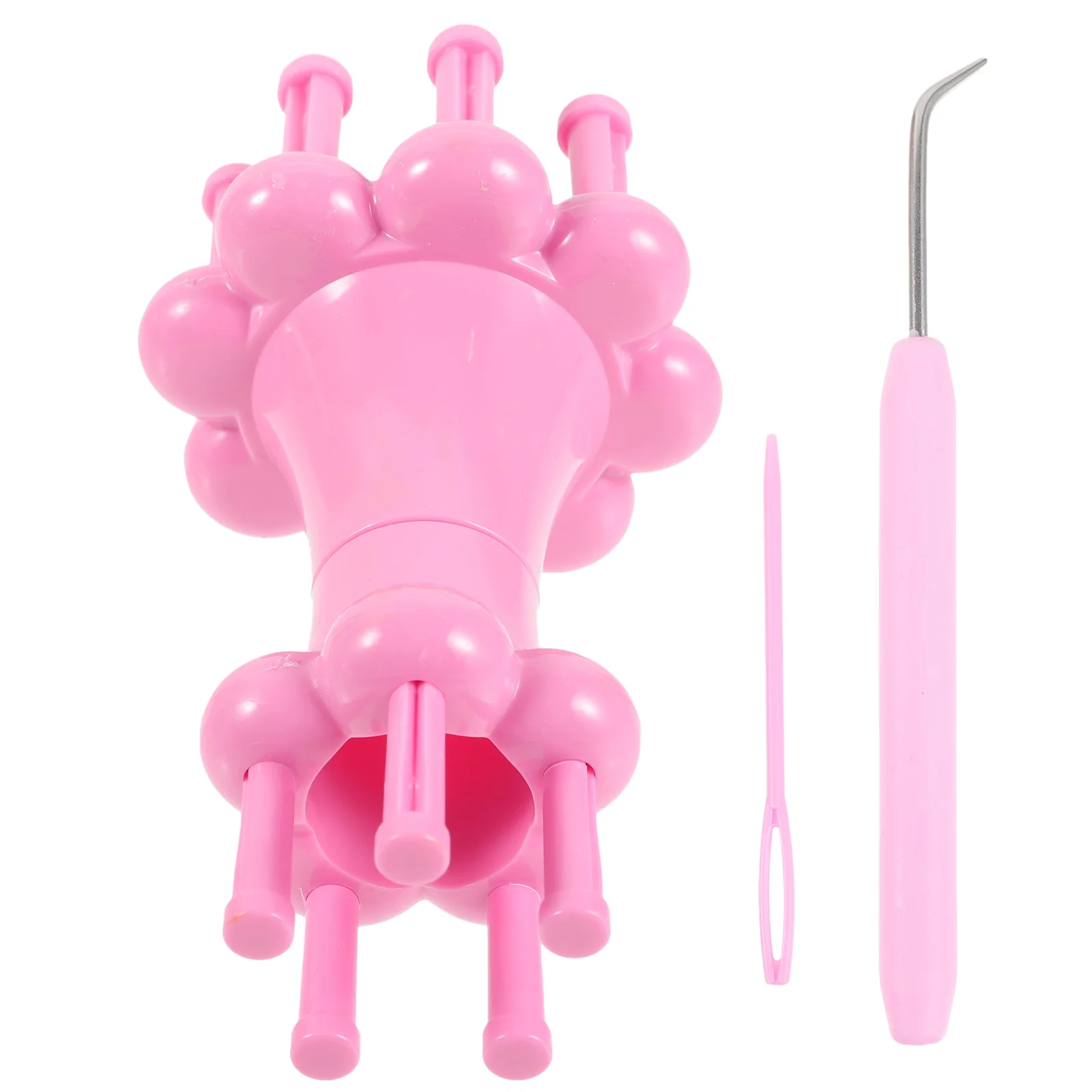 2 Pieces Rope Knitter Plastic Practical Weave Hollow Rope Gifts Friends Families Compact Portable Easy Use
2 Pieces Rope Knitter Plastic Practical Weave Hollow Rope Gifts Friends Families Compact Portable Easy Use