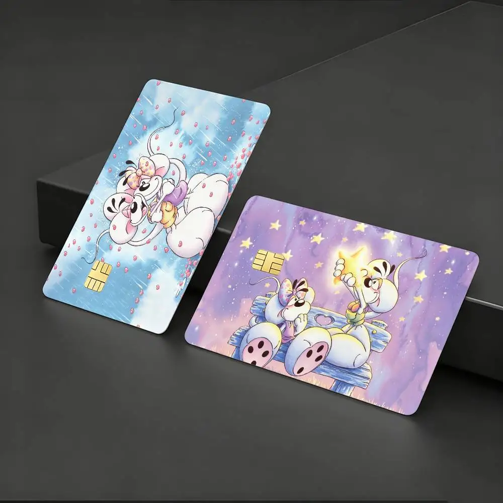 Cartoon D-Diddl HD Waterproof Card Skins Protective Stickers for Credit Bank Game Cards
Cartoon D-Diddl HD Waterproof Card Skins Protective Stickers for Credit Bank Game Cards