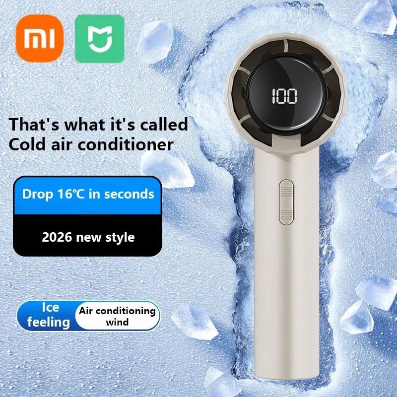 Xiaomi Mijia High Speed Folding Refrigeration Fan Digital Display Mini Portable USB Charging Fan High Wind Power Handheld Fan
Xiaomi Mijia High Speed Folding Refrigeration Fan Digital Display Mini Portable USB Charging Fan High Wind Power Handheld Fan