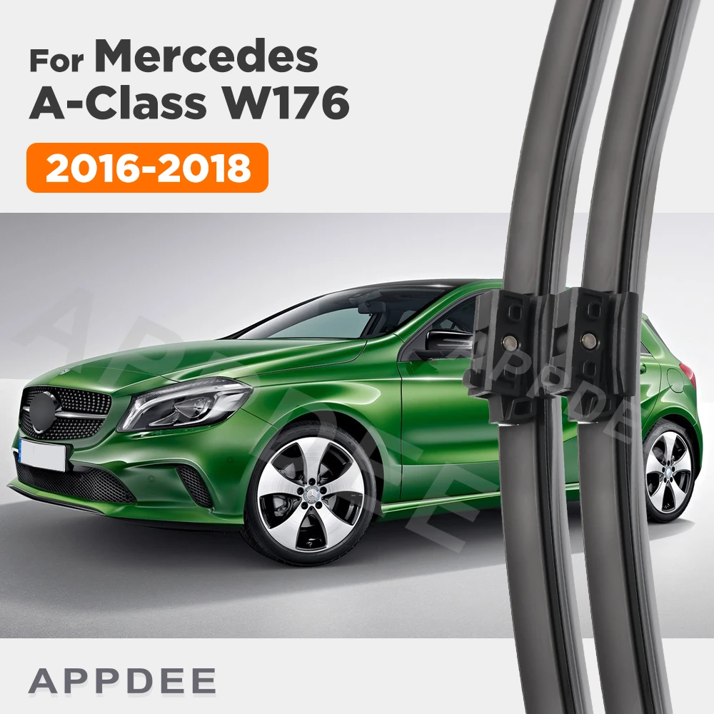 APPDEE For Mercedes-Benz A-Class W176 2016-2018 2017 Wiper Front Wiper Blades Windshield Windscreen Window Brush 24"+19"
APPDEE For Mercedes-Benz A-Class W176 2016-2018 2017 Wiper Front Wiper Blades Windshield Windscreen Window Brush 24"+19"