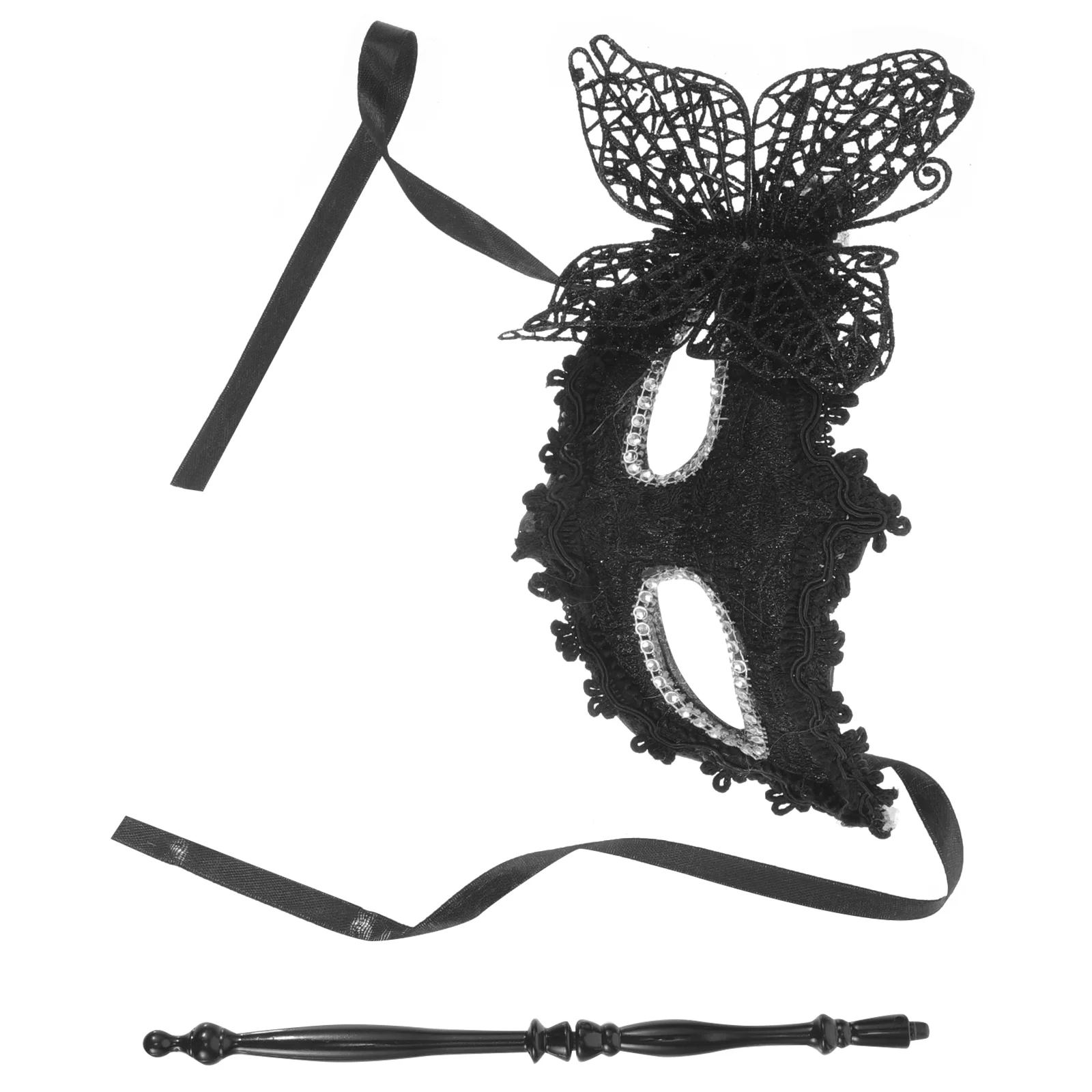 Mask Masquerade with Stick Handheld Outfits Clothing Party Costume Prop Fabric Masks for Women Cosplay Face
Mask Masquerade with Stick Handheld Outfits Clothing Party Costume Prop Fabric Masks for Women Cosplay Face