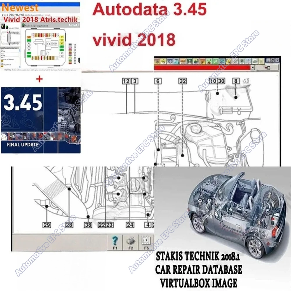 Auto repair software Vivid 2018 obd2 scanner Tools + Autodata 3.45 Workshop DATA Multi languages Atris-Technik Europe Automotive
Auto repair software Vivid 2018 obd2 scanner Tools + Autodata 3.45 Workshop DATA Multi languages Atris-Technik Europe Automotive