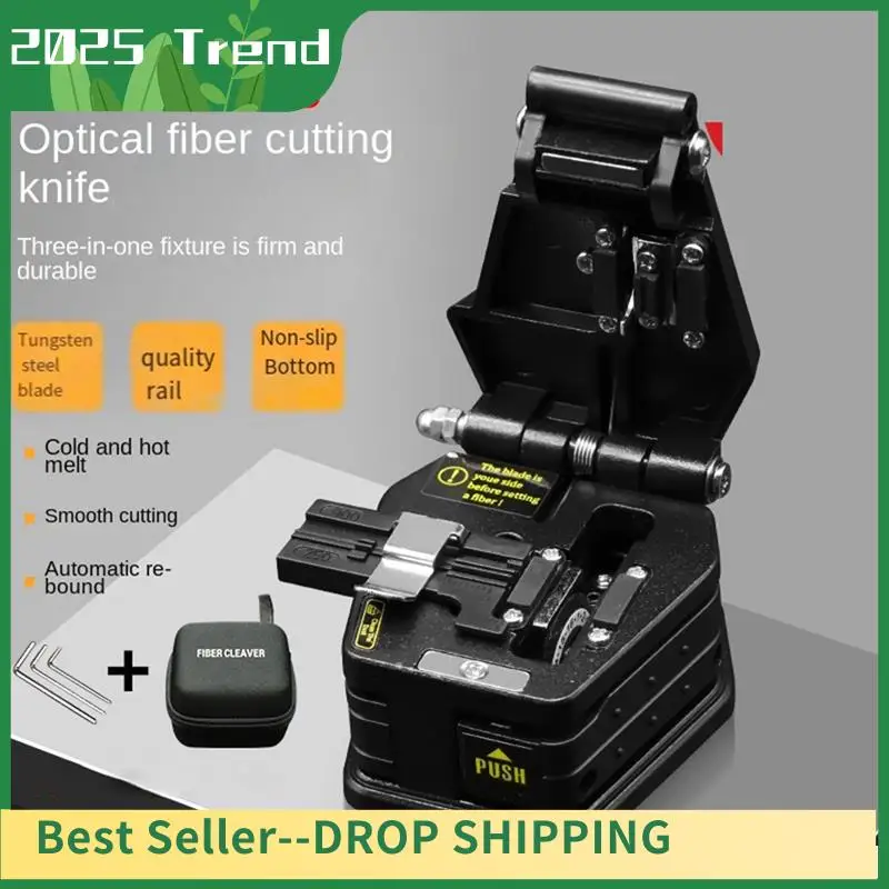 AD33 HOT 6C Fiber Optic Cutting Knife Cold Connecting Hot Melt Cord Optical Cable Cutter Automatic Rebound Cutting Knife Easy In
AD33 HOT 6C Fiber Optic Cutting Knife Cold Connecting Hot Melt Cord Optical Cable Cutter Automatic Rebound Cutting Knife Easy In