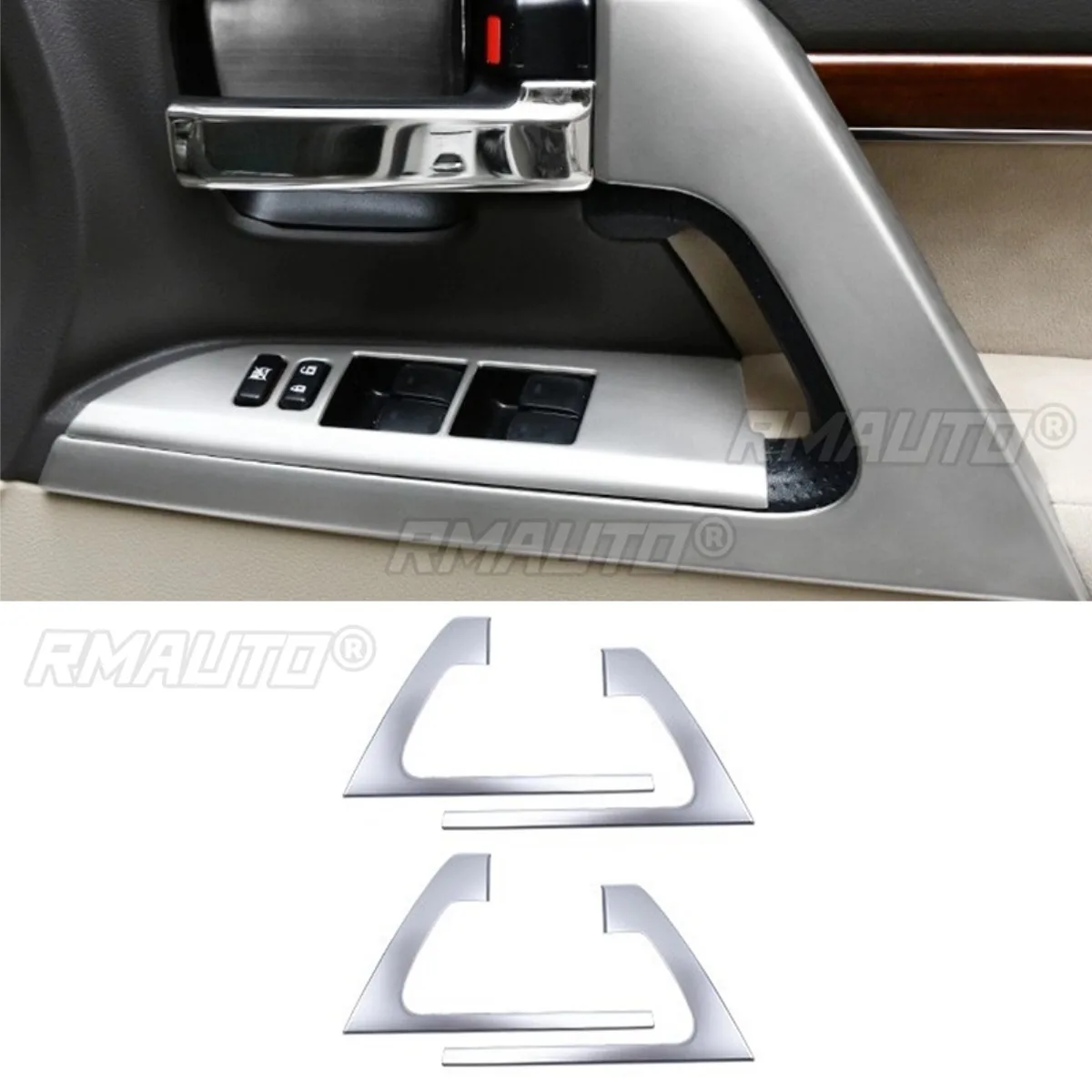For Toyota Land Cruiser LC200 2008-2020 Interior Handshake Modification Interior Armrest Frame Decoration Modification Part
For Toyota Land Cruiser LC200 2008-2020 Interior Handshake Modification Interior Armrest Frame Decoration Modification Part