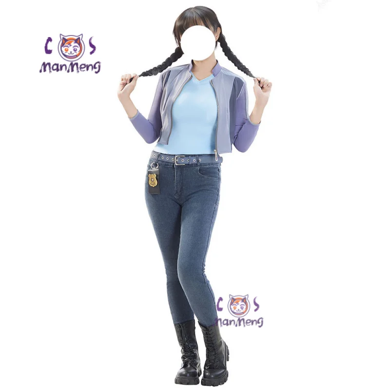 Офицер Джуди Хопс, кролик, карнавальный костюм, аниме, куртка с ушами и хвостом, футболка, реквизит, Хэллоуин, Рождество, милая униформа для девочек, женский костюм
Офицер Джуди Хопс, кролик, карнавальный костюм, аниме, куртка с ушами и хвостом, футболка, реквизит, Хэллоуин, Рождество, милая униформа для девочек, женский костюм