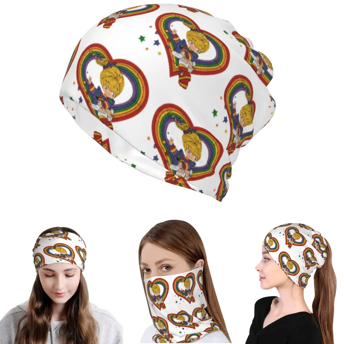 Rainbow Brite With Rainbow Heart Bandana Neck Gaiter Face Scarf Multifunction Headband Beanies Hat Unisex Adult Winter
Rainbow Brite With Rainbow Heart Bandana Neck Gaiter Face Scarf Multifunction Headband Beanies Hat Unisex Adult Winter