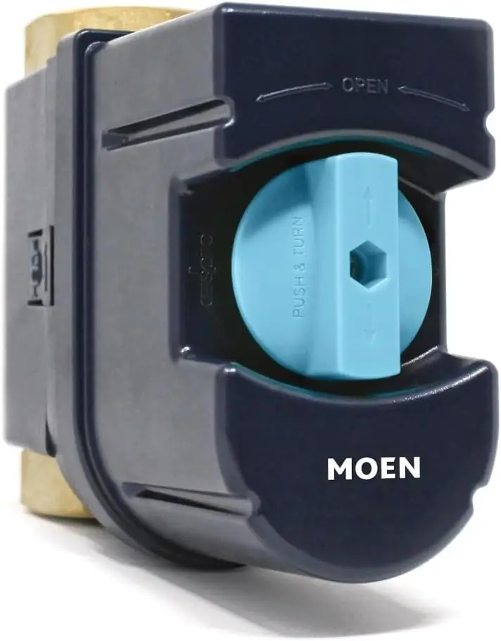 Moen Flo Smart Water Monitor Auto Shutoff Sensor Wi-Fi Leak Detector for 1-1/4-Inch Pipe 900-002
Moen Flo Smart Water Monitor Auto Shutoff Sensor Wi-Fi Leak Detector for 1-1/4-Inch Pipe 900-002