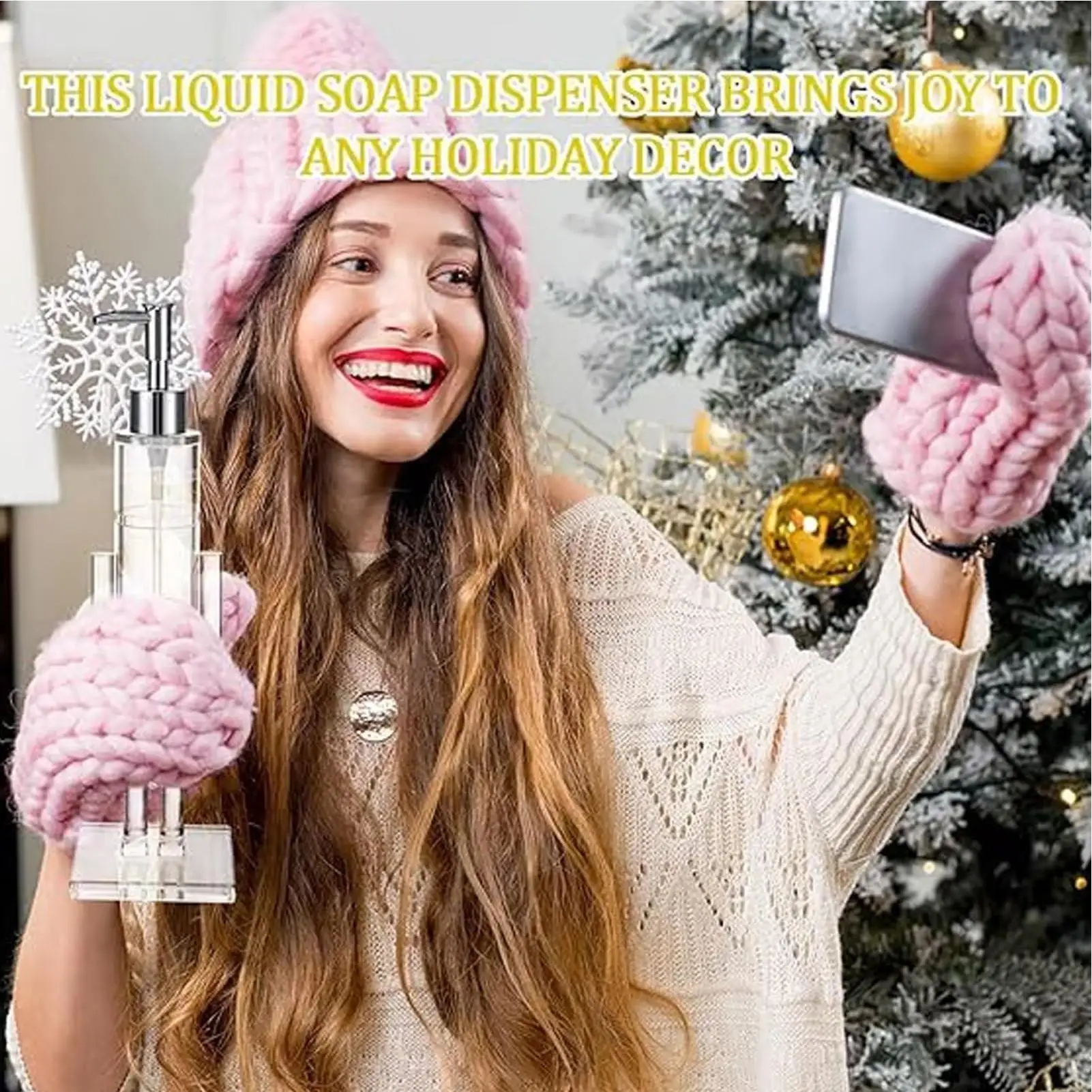 Nutcracker Soap Dispenser Refillable Shampoo Pump Christmas Hand Soap Bottle for Bathroom Kitchen Home Apartment Hotel Holiday
Nutcracker Soap Dispenser Refillable Shampoo Pump Christmas Hand Soap Bottle for Bathroom Kitchen Home Apartment Hotel Holiday