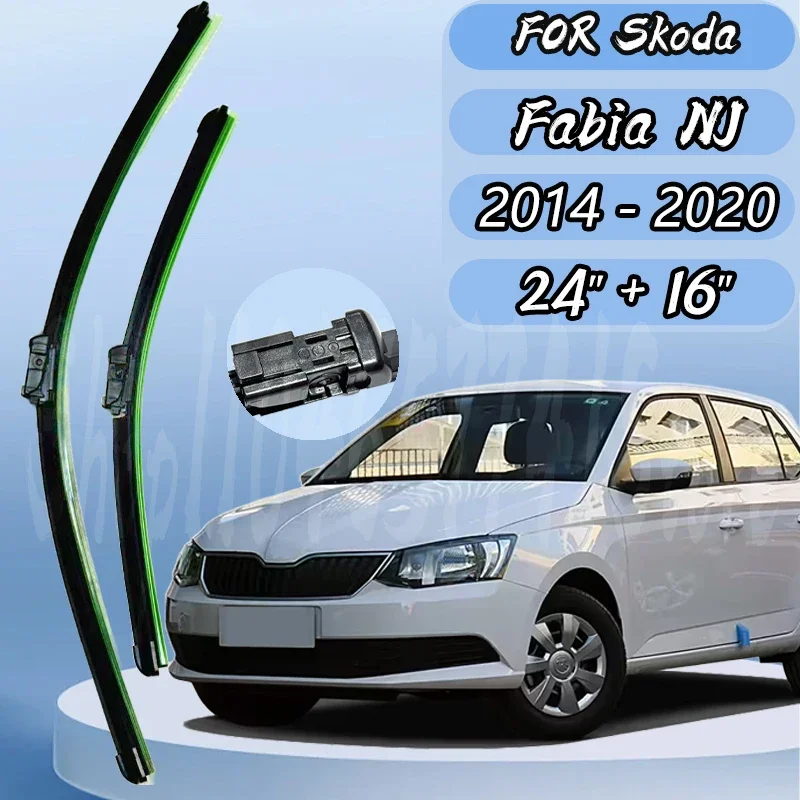Front Wiper Blades Set For Skoda Fabia NJ Hatchback 2014 - 2020 Windscreen Windshield Window 24"16" Silent upgrade
Front Wiper Blades Set For Skoda Fabia NJ Hatchback 2014 - 2020 Windscreen Windshield Window 24"16" Silent upgrade