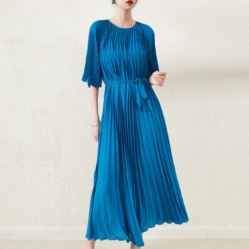 Miyake Temperament Fashion Dress 2025 Summer New Mid-length Loose Pleated Large Size Pleated Skirt
Miyake Temperament Fashion Dress 2025 Summer New Mid-length Loose Pleated Large Size Pleated Skirt