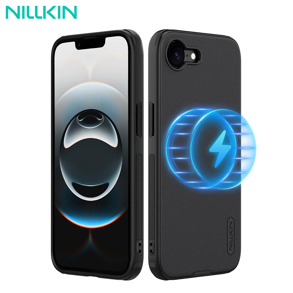 NILLKIN For iPhone 16e Magsafe Case Super Frosted Shield Pro Ultra-Thin Matte Hard PC Back Cover For iPhone 16e 5G Magnetic Case
NILLKIN For iPhone 16e Magsafe Case Super Frosted Shield Pro Ultra-Thin Matte Hard PC Back Cover For iPhone 16e 5G Magnetic Case