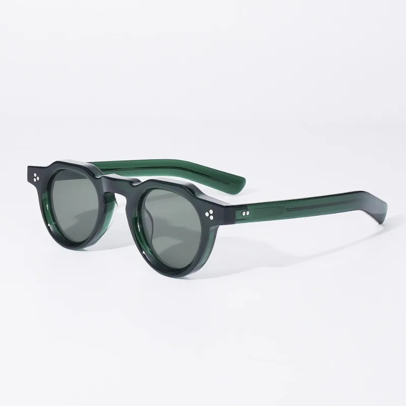 Vintage Thick Acetate Round Frame Sunglasses for Men Handmade Top Quality Eyewear Small Face Women Outdoor UV Protective Glasses
Vintage Thick Acetate Round Frame Sunglasses for Men Handmade Top Quality Eyewear Small Face Women Outdoor UV Protective Glasses
