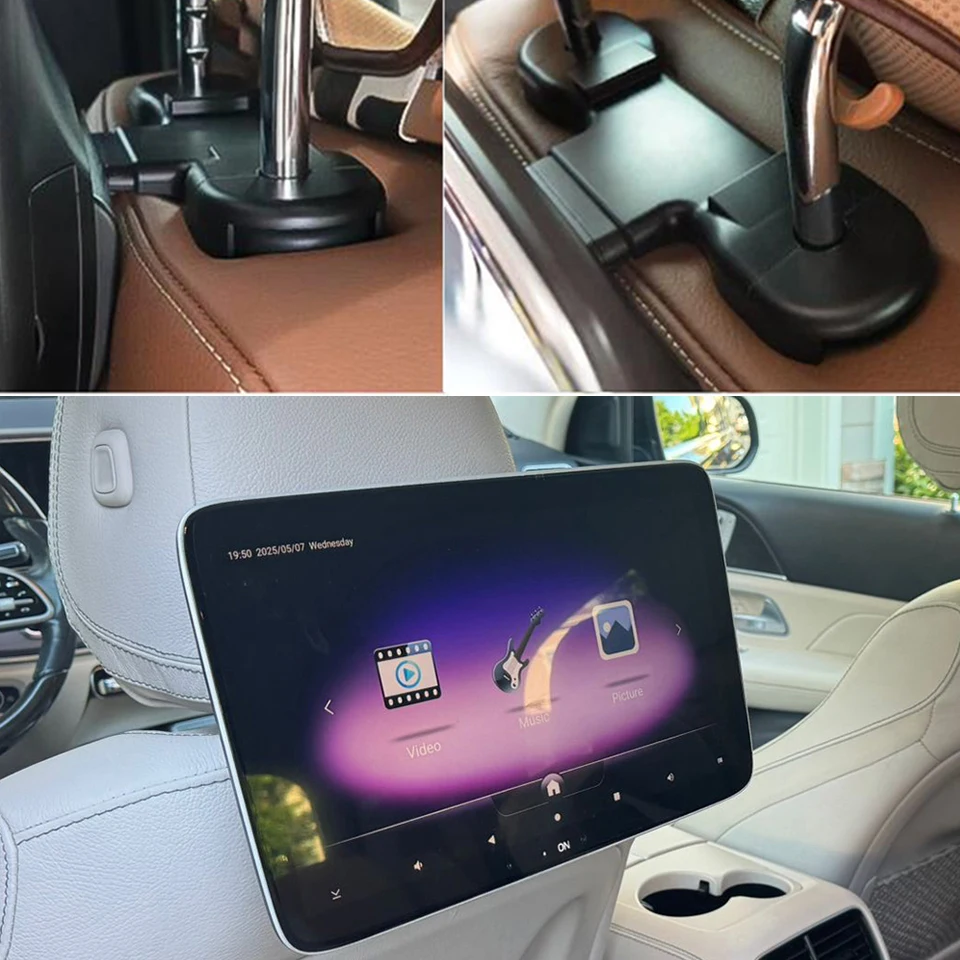Car Electronics Intelligent System Multimedia Player Android Headrest Monitors For Range Rover Evoque Seat Rear Entertainment