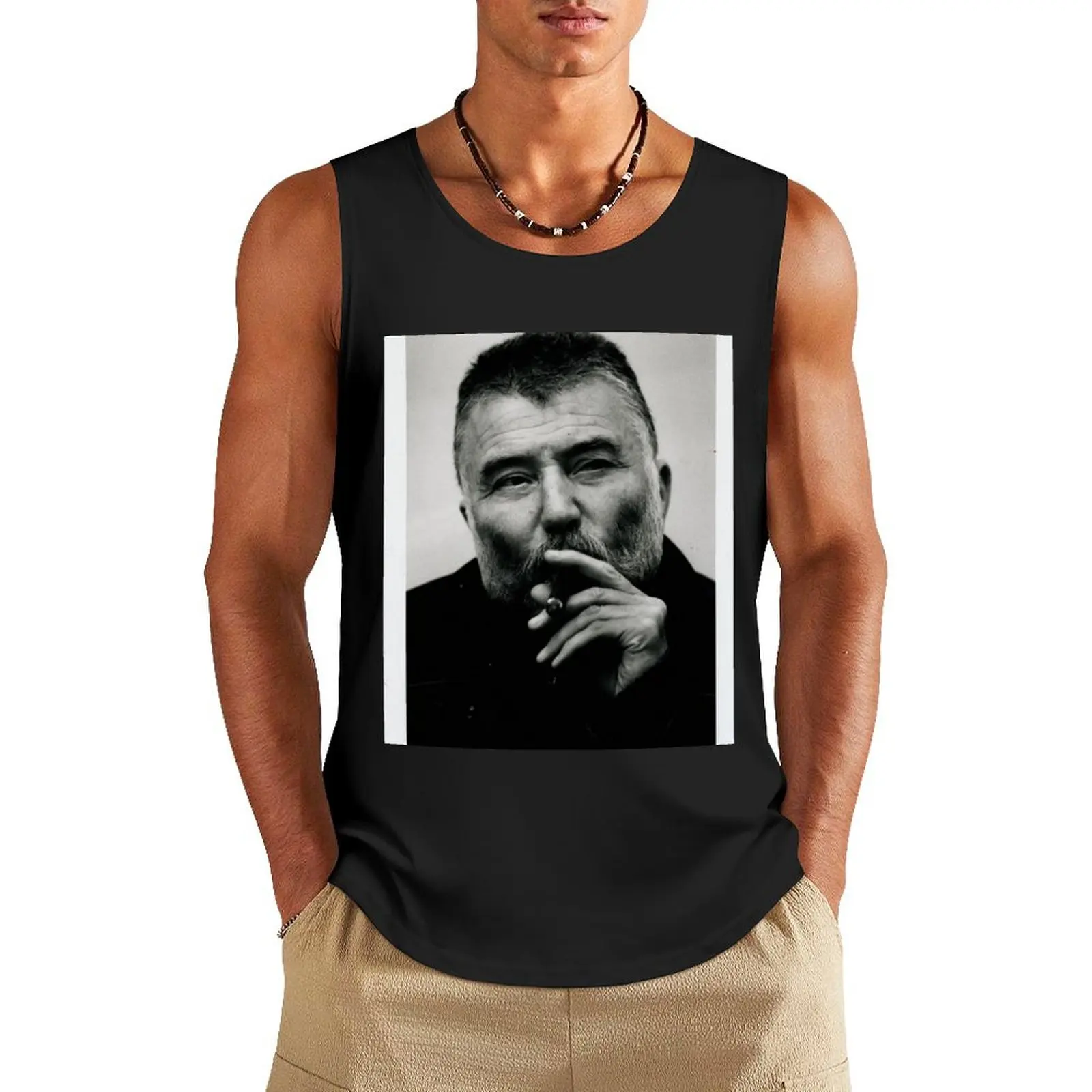 Peter Brotzmann Smoking a Cigar Tank Top clothes for men summer Sleeveless men
Peter Brotzmann Smoking a Cigar Tank Top clothes for men summer Sleeveless men