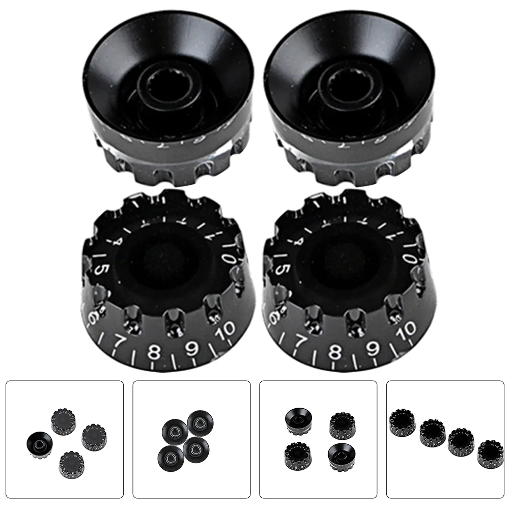 4 Pcs Guitar Volume Knobs Electric Potentiometer Caps Easy Install Anti Corrosive Scale Adjust Guitar Parts
4 Pcs Guitar Volume Knobs Electric Potentiometer Caps Easy Install Anti Corrosive Scale Adjust Guitar Parts