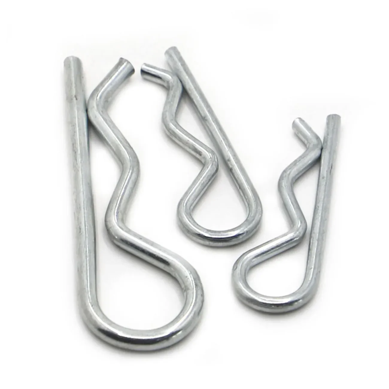 Galvanized Steel R Shaped Spring Cotter Clip Pin 16mm 21 28 35 40 50 60 70 75 100 Fastener Hardware for Repairing Car
Galvanized Steel R Shaped Spring Cotter Clip Pin 16mm 21 28 35 40 50 60 70 75 100 Fastener Hardware for Repairing Car