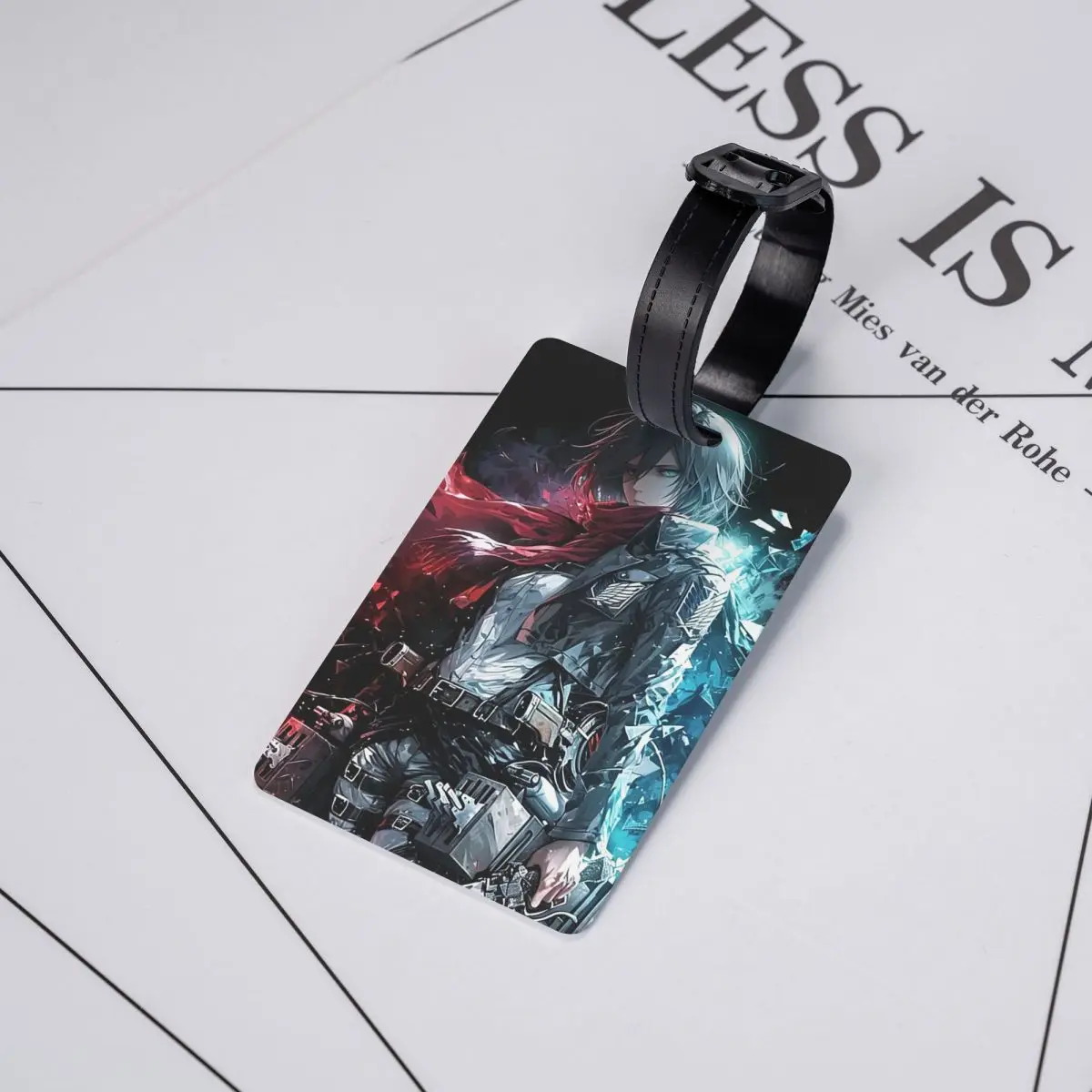 Anime Attack On Titan Mikasa Ackerman Luggage Tags Suitcase Accessories Travel Baggage Boarding Tag Label Holder ID Name Address
Anime Attack On Titan Mikasa Ackerman Luggage Tags Suitcase Accessories Travel Baggage Boarding Tag Label Holder ID Name Address