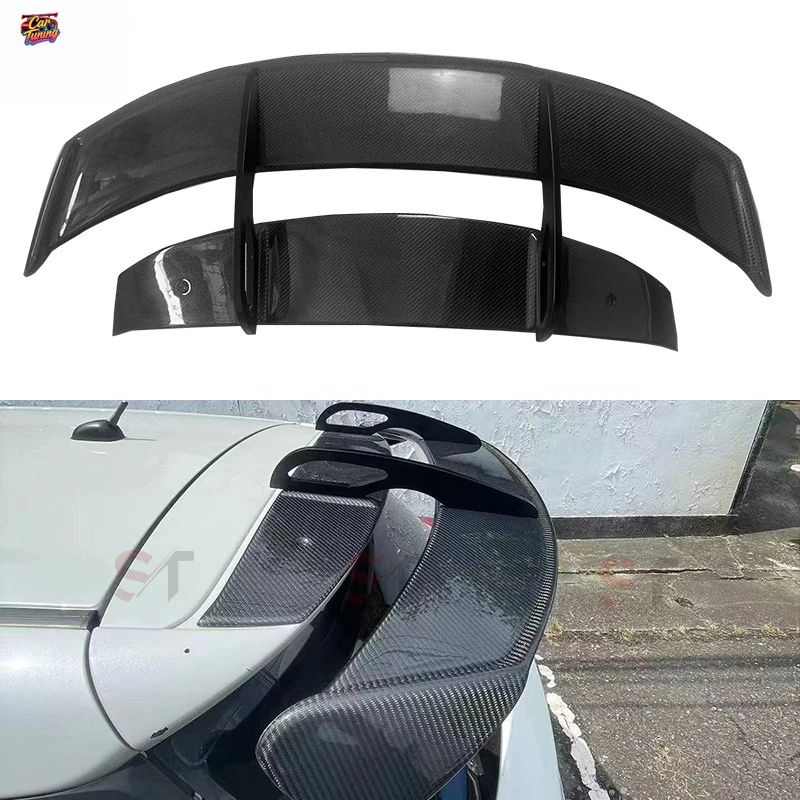 Suitable for Suzuki Swift ZC33S carbon fiber rear , double-layer spoiler top wing modification
Suitable for Suzuki Swift ZC33S carbon fiber rear , double-layer spoiler top wing modification