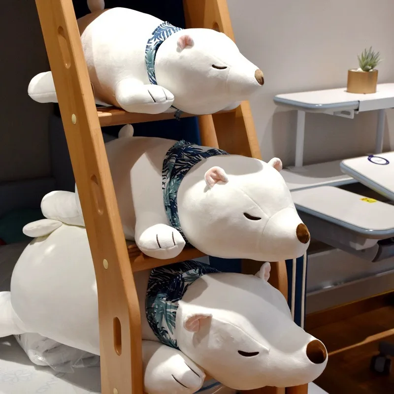 Giant Cute Creative Soft Sleeping Pillow P Polar Bear Animal Plush Toy Doll Children's Birthday Christmas Gift
Giant Cute Creative Soft Sleeping Pillow P Polar Bear Animal Plush Toy Doll Children's Birthday Christmas Gift