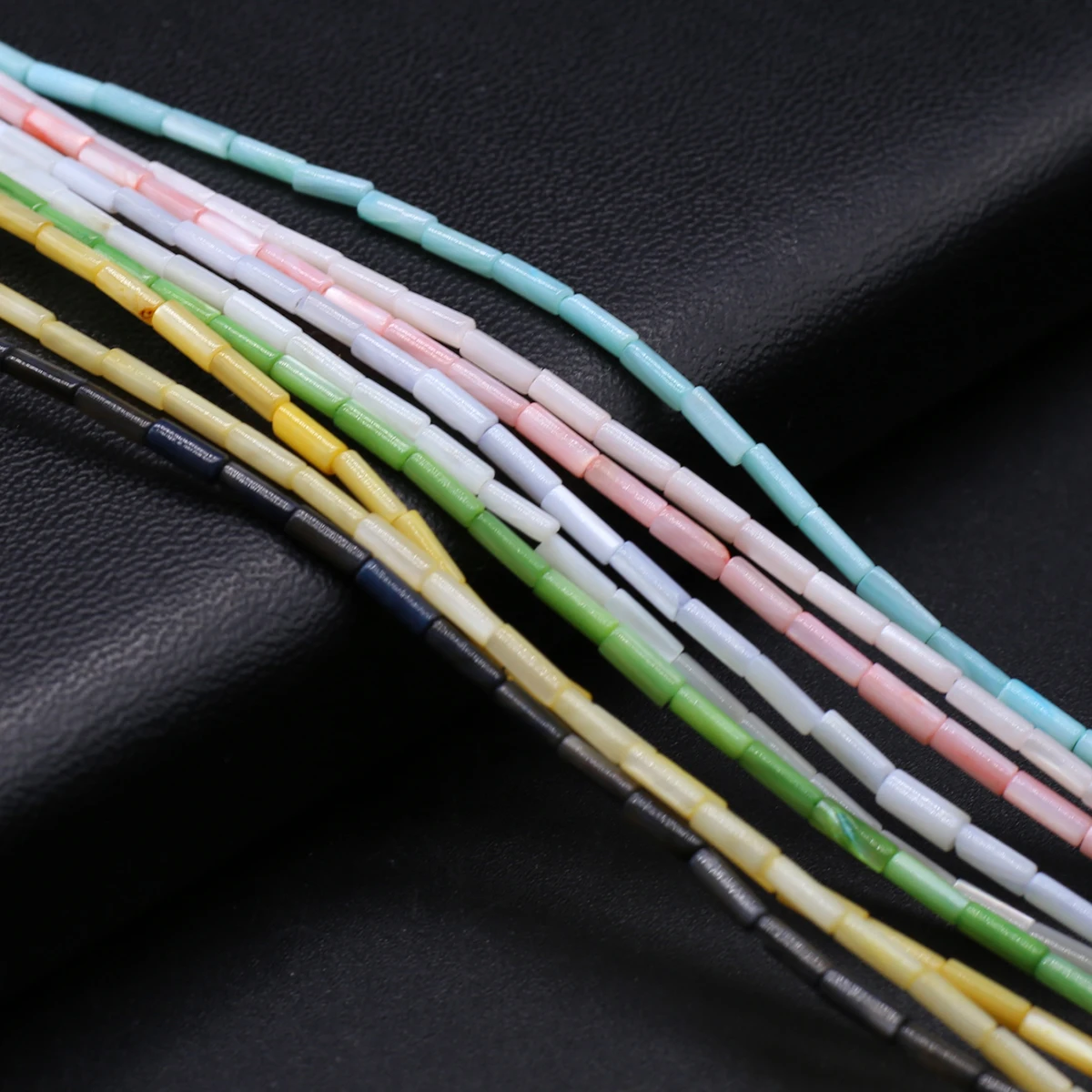 Colorful Natural Freshwater Shell Bead Tube Dyed Mother of Pearl Cylindrical Loose Beads for Jewelry Making DIY Bracelet 14''
Colorful Natural Freshwater Shell Bead Tube Dyed Mother of Pearl Cylindrical Loose Beads for Jewelry Making DIY Bracelet 14''