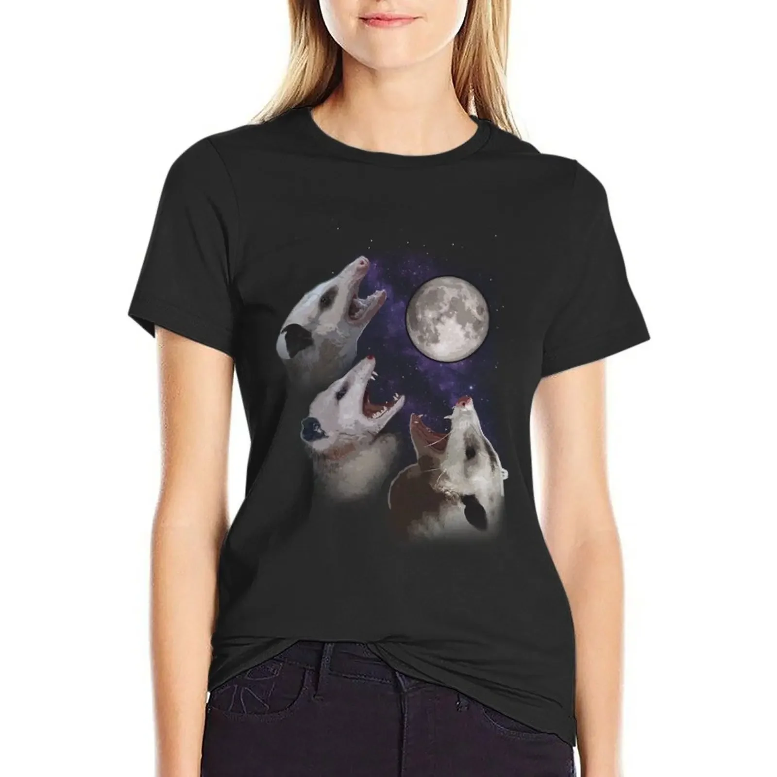 Possums howling at the moon T-Shirt plus size tops summer tops shirts graphic tees t-shirt dress for Women plus size sexy
Possums howling at the moon T-Shirt plus size tops summer tops shirts graphic tees t-shirt dress for Women plus size sexy