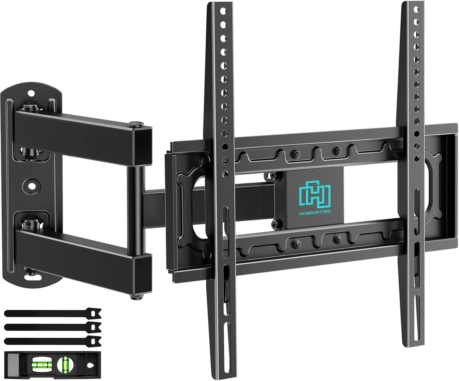 Full Motion TV Wall Mount for 26-65 Inch Flat/Curved TVs up to 88 lbs, Heavy Duty Swivel with Single Stud Design
Full Motion TV Wall Mount for 26-65 Inch Flat/Curved TVs up to 88 lbs, Heavy Duty Swivel with Single Stud Design